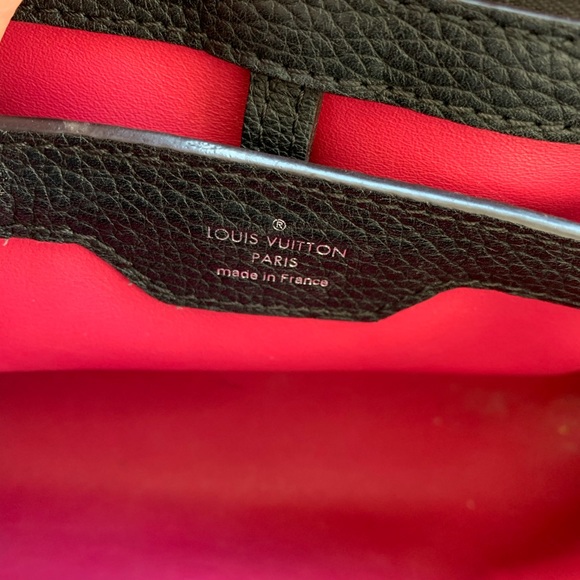 Louis Vuitton Taurillon Capucines PM Black - Picture 7 of 8